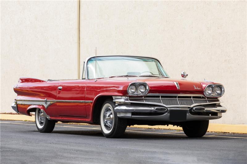 1961 Dodge Dart Phoenix D 500 Convertible Coupe Value Price Guide