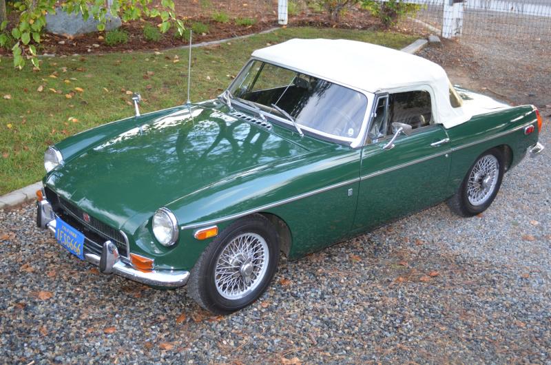 1970 MG MGB Value Price Guide