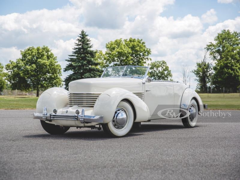 1936 Cord 810 Convertible Phaeton Value Price Guide