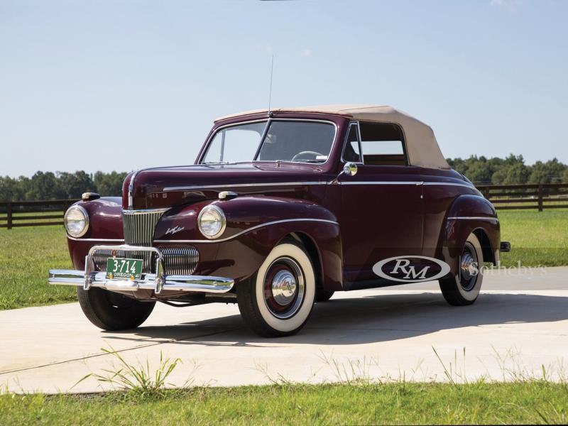 Ford Super Deluxe Convertible Coupe Value Price Guide