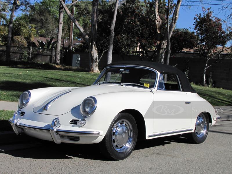 1964 Porsche 356C 1600 SC Cabriolet By Reutter Value Price Guide