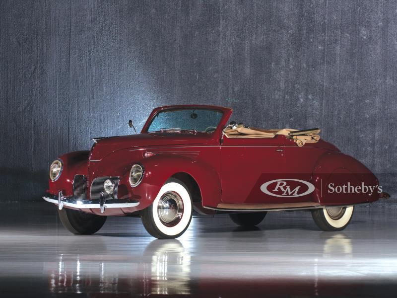 Lincoln Zephyr Convertible Coupe Value Price Guide