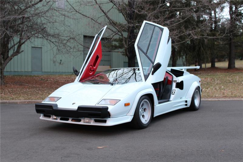 1988 Countach 5000 QV Value & Price Guide