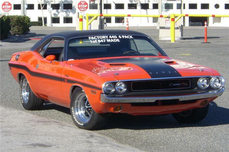 1970 Dodge Challenger 440 Six-pack R T Value & Price Guide