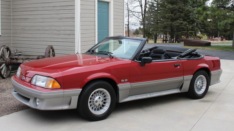 1990 Ford Mustang Convertible 25th Anniversary Edition Value & Price Guide