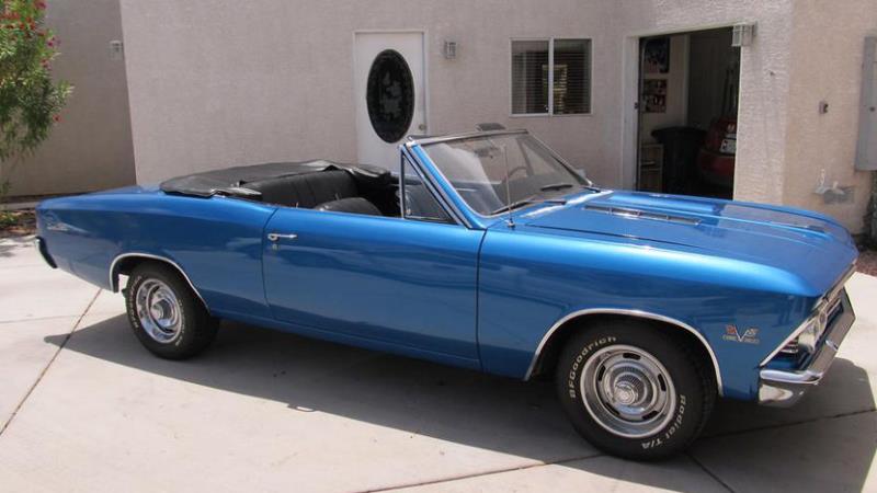 1966 Chevelle SS in Danube Blue Value & Price Guide