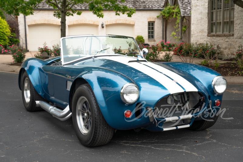 1965 Shelby Cobra Csx 6000 Roadster Value And Price Guide