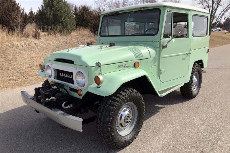 1968 TOYOTA LAND CRUISER FJ40 Value & Price Guide