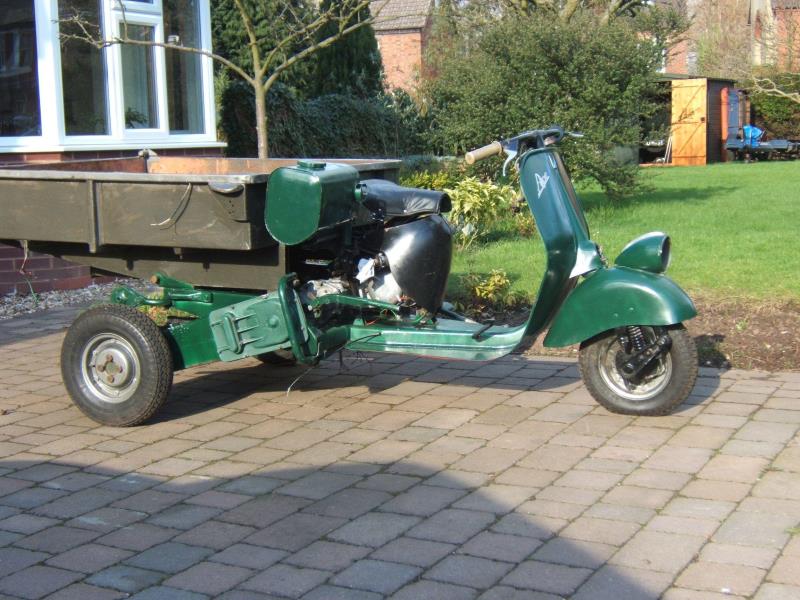 1955 Piaggio Vespa 149cc Ape AB3 Three-wheeler Value & Price Guide