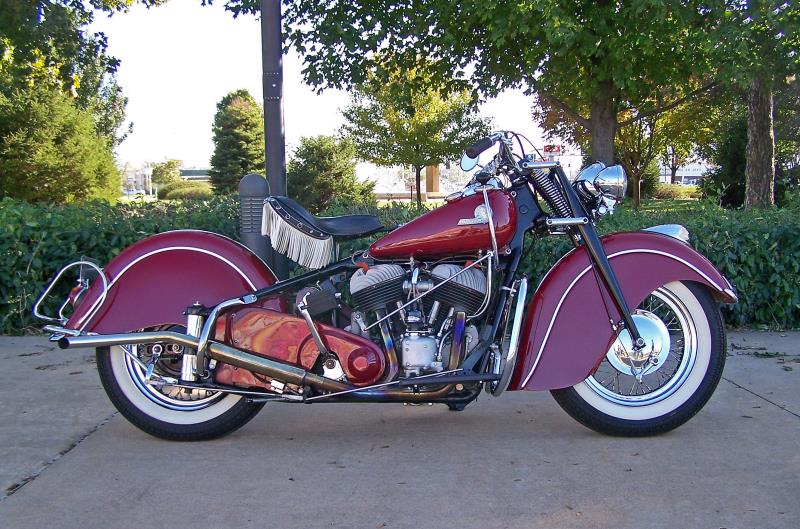 1946 INDIAN CHIEF MOTORCYCLE Value & Price Guide