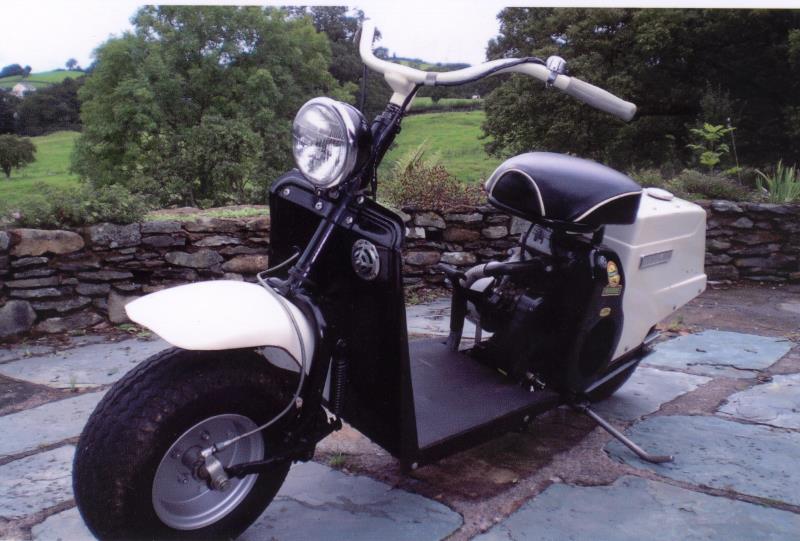 1958 CUSHMAN HIGHLANDER SCOOTER Value & Price Guide