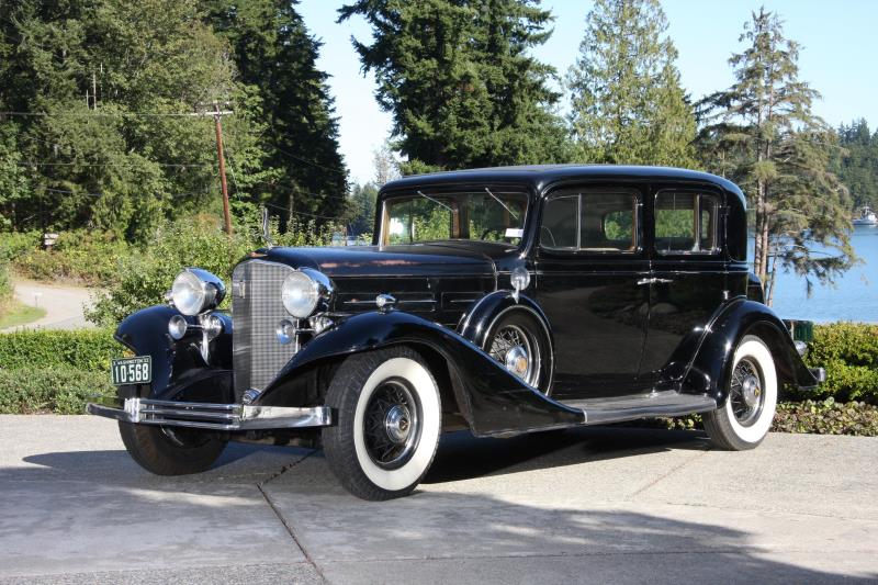 1933 Cadillac 355-C Five Passenger Town Sedan