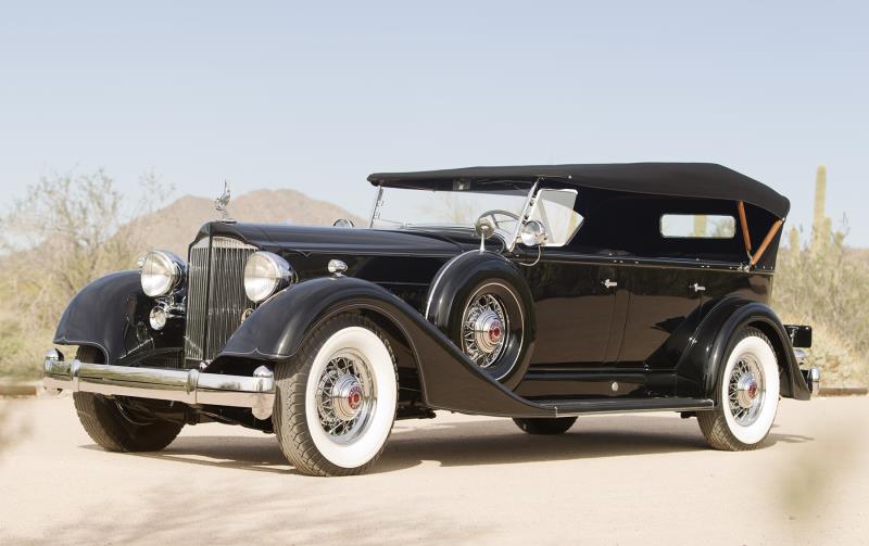 1934 Packard Twelve Seven-Passenger Touring Value & Price Guide