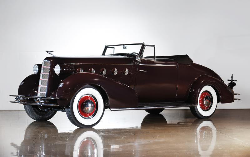 1934 LaSalle Series 50 Convertible Coupe Value & Price Guide