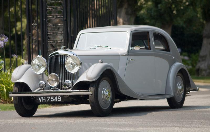 1935 Bentley 3 1/2 Litre Aerodynamic Sports Saloon