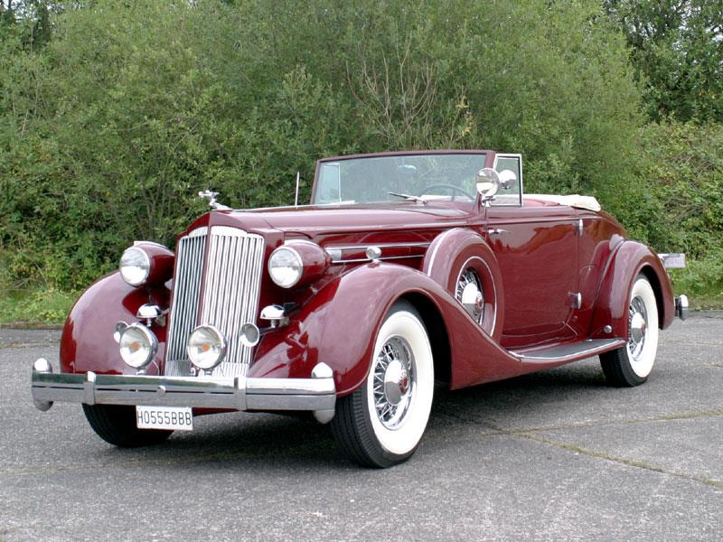 1936 Packard Twelve Convertible Coupe