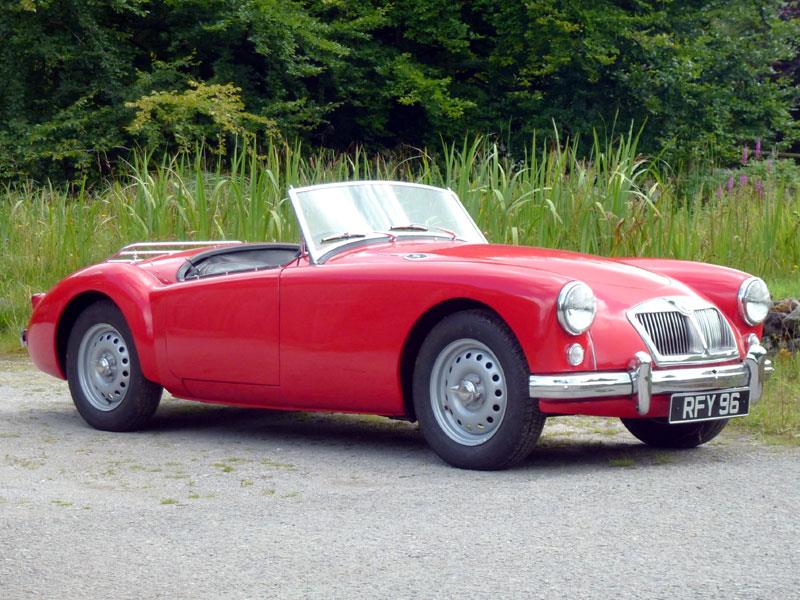 1959 MGA 1600 Twin Cam Roadster Value & Price Guide