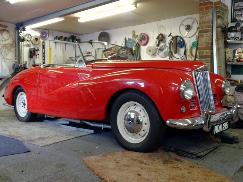 1953 Sunbeam Alpine Roadster Project Value & Price Guide