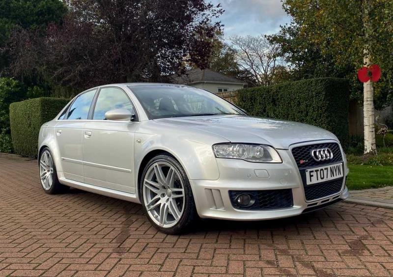 2007 Audi RS4 Saloon One owner and just c60,000 miles from new Value ...