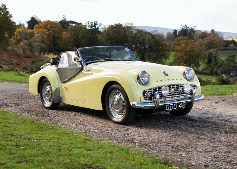 1959 Triumph TR3 A Value & Price Guide