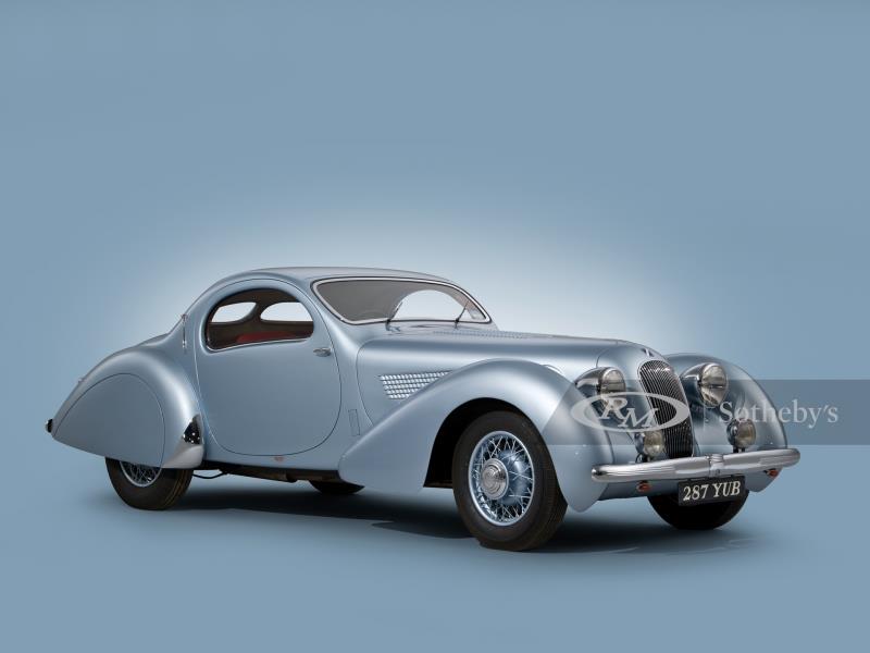 1938 Talbot-Lago T23 Teardrop Coupe by Figoni et Falaschi Value & Price ...