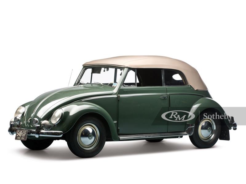 1954 Volkswagen Beetle Deluxe Value & Price Guide