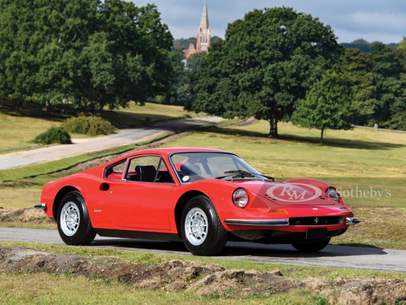 1972 Ferrari Dino 246 GTS by Scaglietti Value & Price Guide