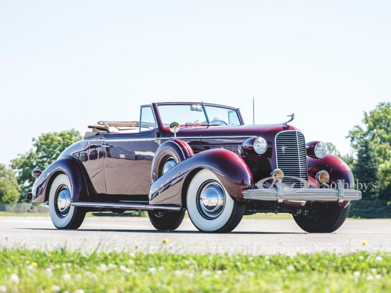 1936 Cadillac V-12 Convertible Coupe by Fleetwood