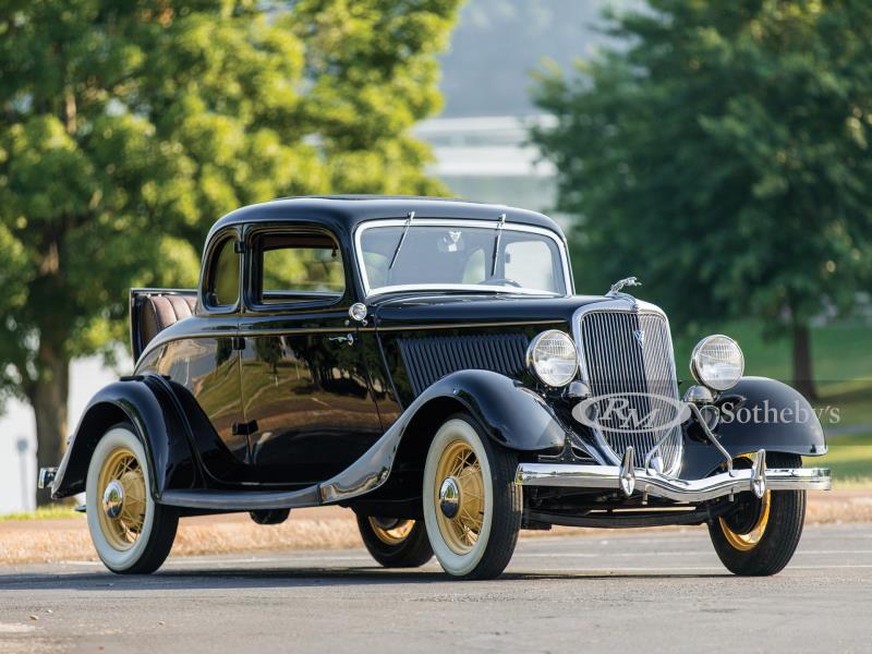 1934 Ford V-8 DeLuxe Five-Window Coupe