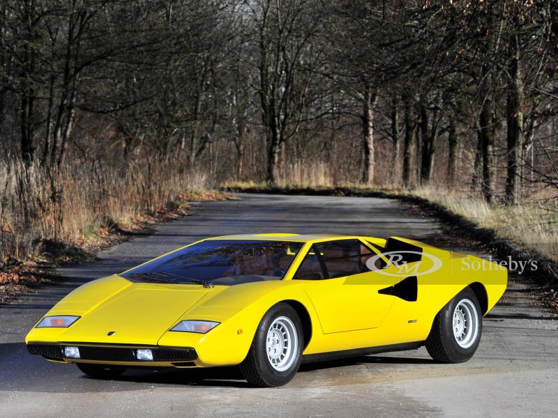 1975 Countach LP400 "Periscopo" Value & Price Guide