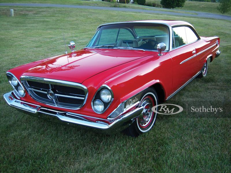 1962 Chrysler 300H Two Door Hardtop Value Price Guide