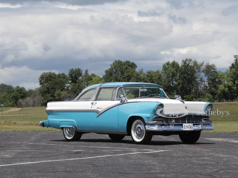 1956 Ford Fairlane Victoria Hardtop Coupe Value & Price Guide