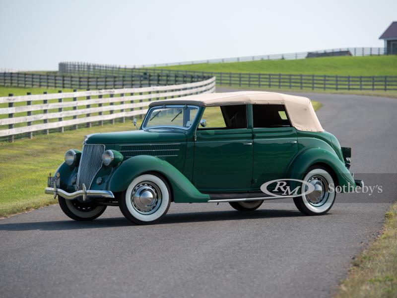 1936 Ford DeLuxe Convertible Sedan Value & Price Guide