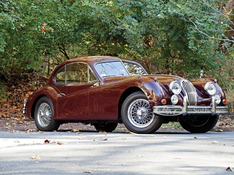 1955 Jaguar XK140 MC Fixed Head Coupe Value & Price Guide