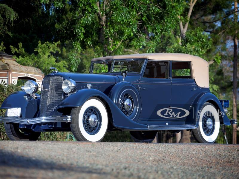 1933 Lincoln Kb Custom Dietrich Convertible Sedan Value And Price Guide 