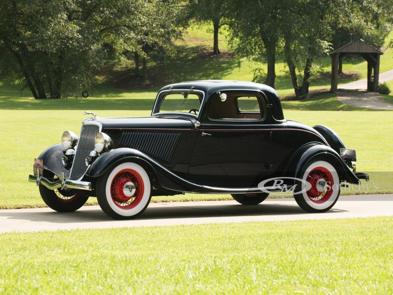 1934 Ford Three-Window Coupe