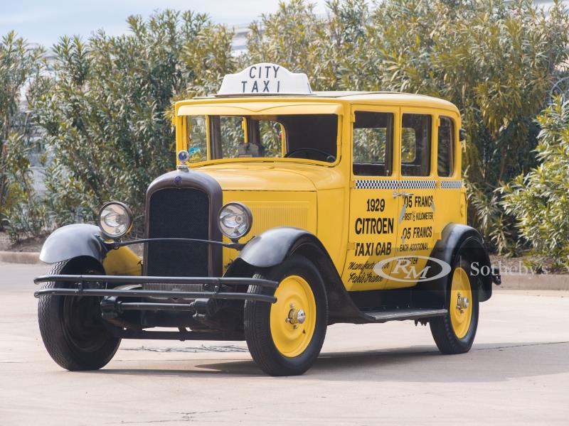 1929 Citroën French Taxi