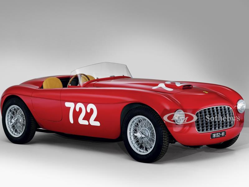 1948 Ferrari 166 Inter Spyder Corsa by Carrozzeria Fontana