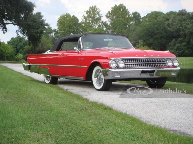 1961 Ford Galaxie Sunliner Convertible Value & Price Guide