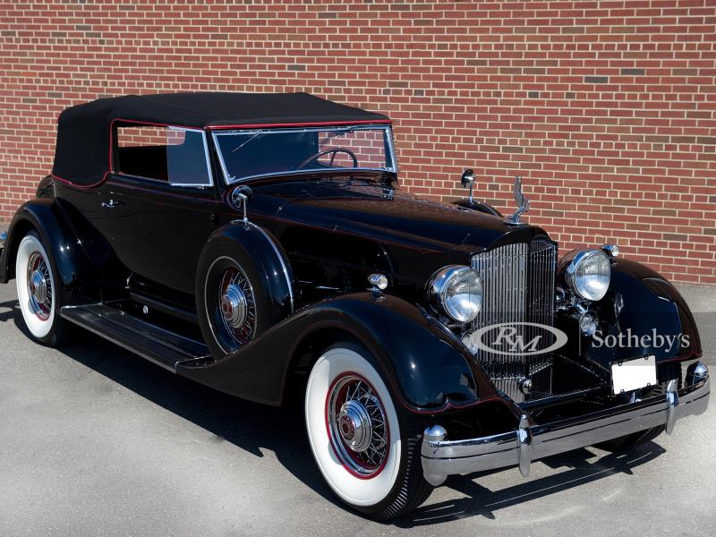 1934 Packard Twelve Convertible Victoria by Dietrich Value & Price Guide