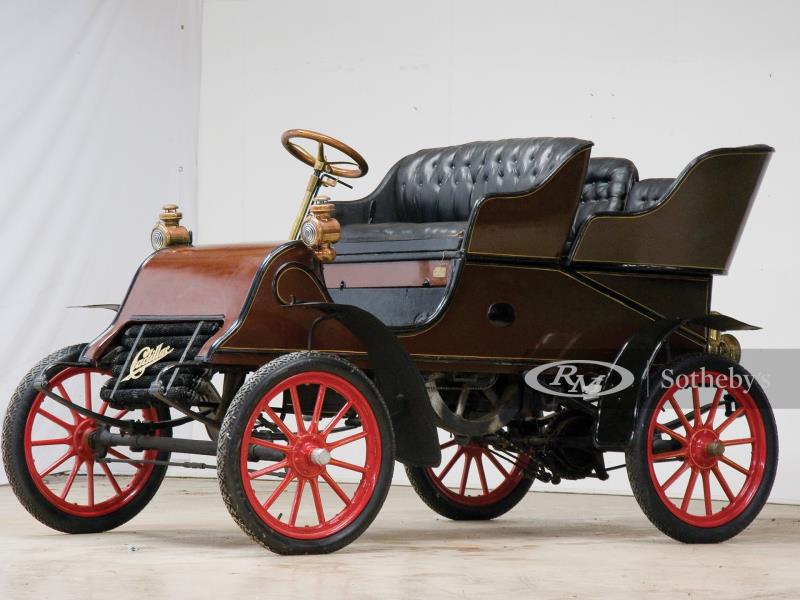 1903 Cadillac Model A Runabout with Rear-Entry Tonneau