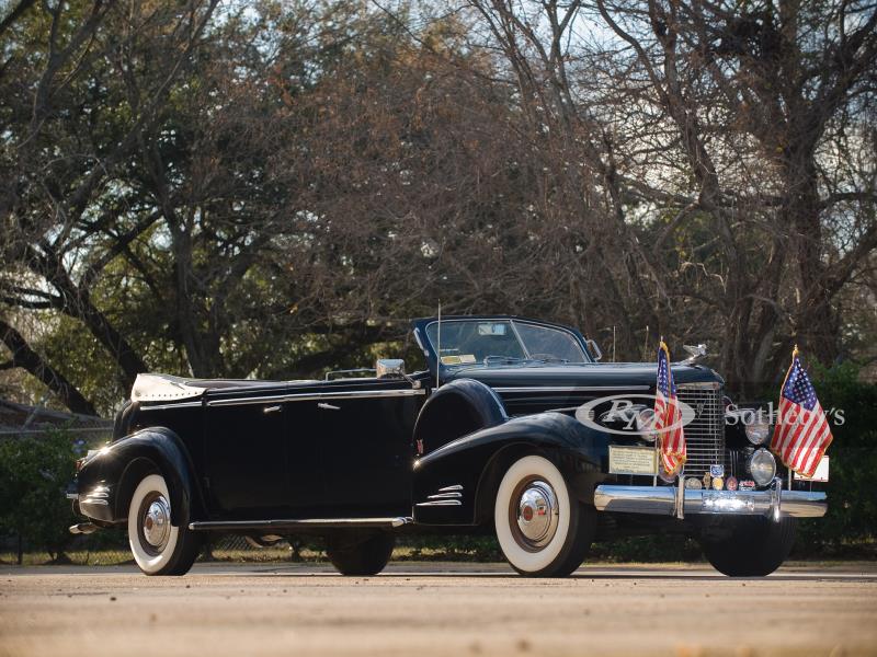 1938 Cadillac V16 Presidential Convertible Parade Limousine