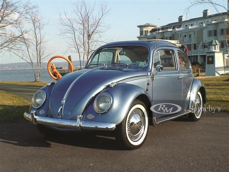 1958 Volkswagen Beetle Deluxe Sunroof Sedan Value & Price Guide