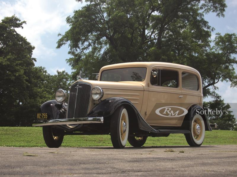 1935 Chevrolet Standard Two Door Sedan Value And Price Guide