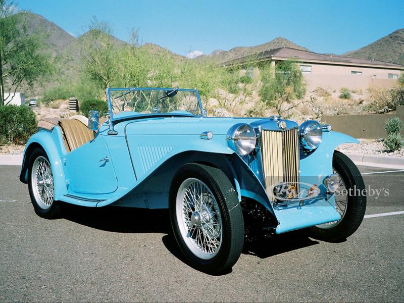1949 MG TC Supercharged Roadster
