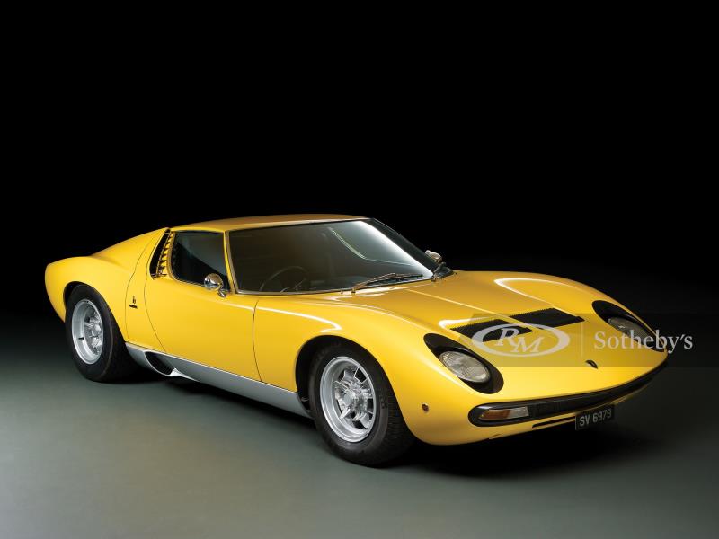 1972 Lamborghini Miura Sv Value & Price Guide