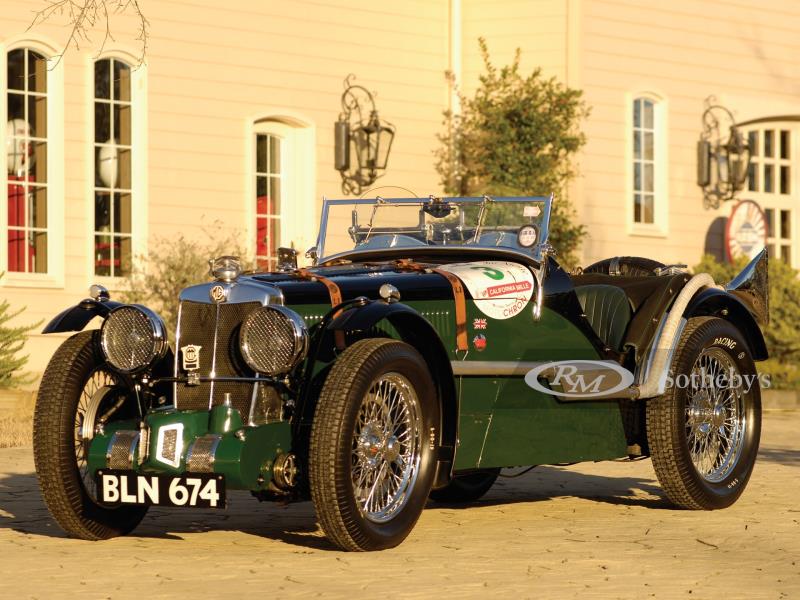 1933 MG Supercharged Six-Cylinder J4/L1 Special