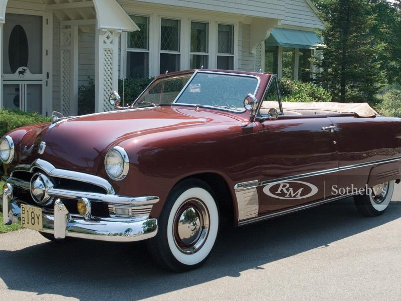 1950 Ford Custom Convertible Coupe Value & Price Guide