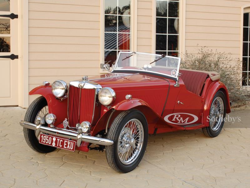 1950 MG TC Supercharged EXU Roadster
