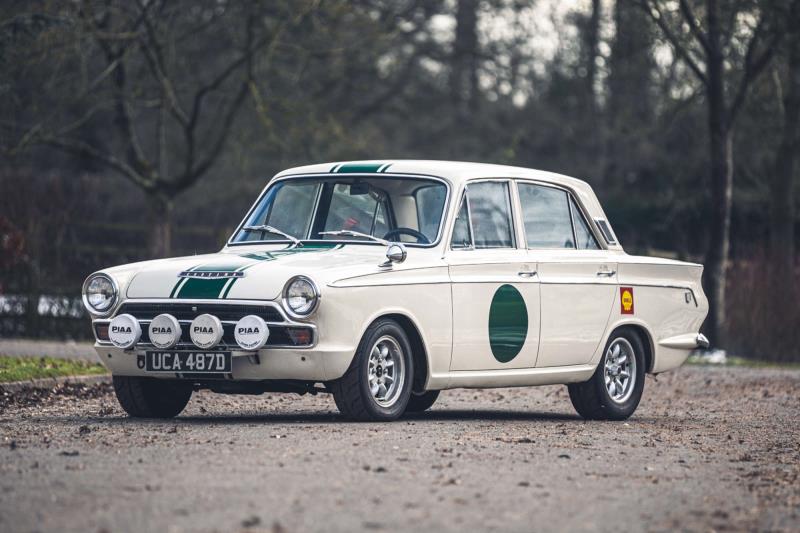 1966 Ford Cortina GT (Mk1) Four-Door Rally Car (LHD)